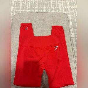 Gymshark Women's Red Leggings